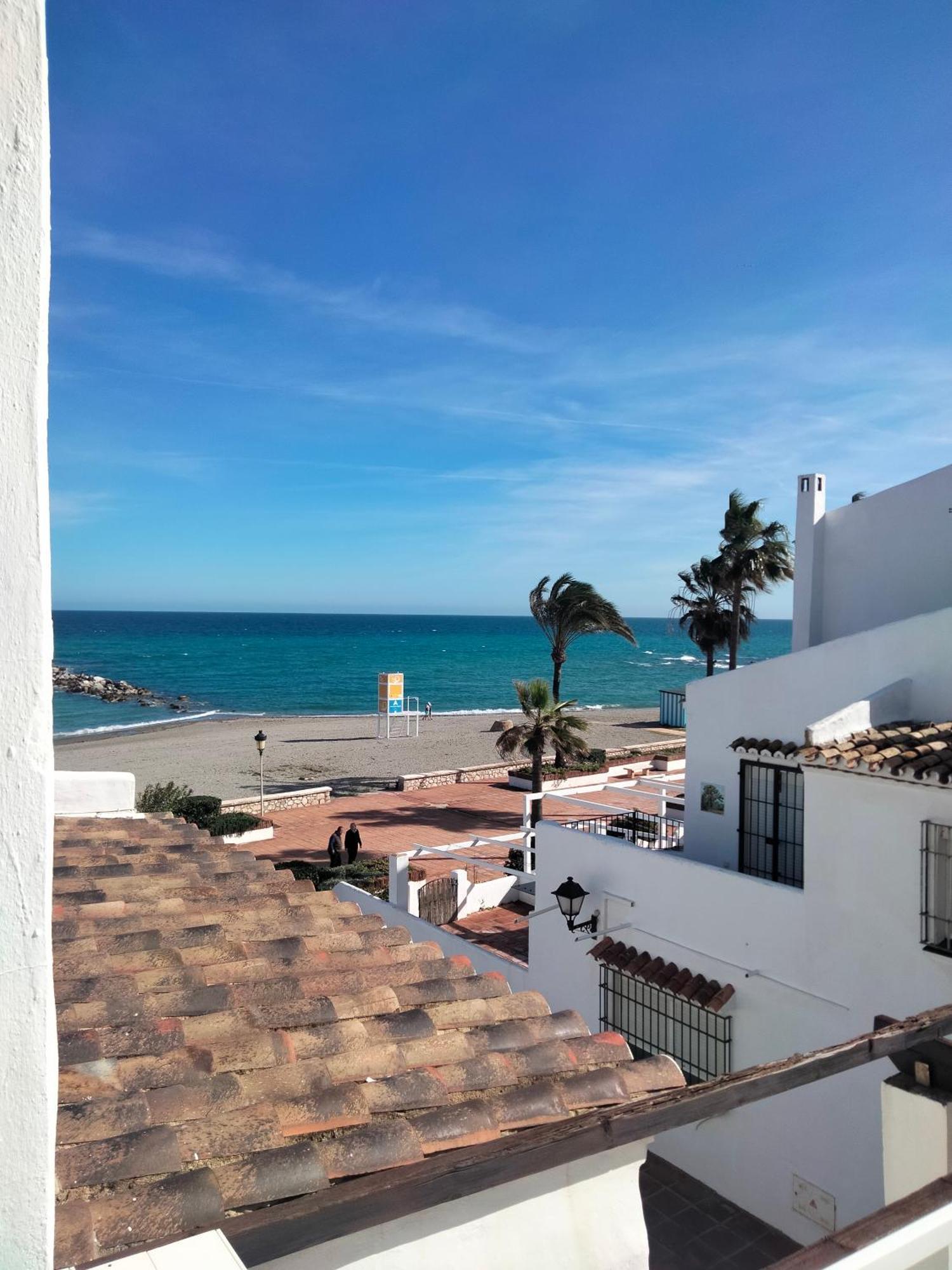 Apartamento Primera Linea De Playa Manilva Exterior foto