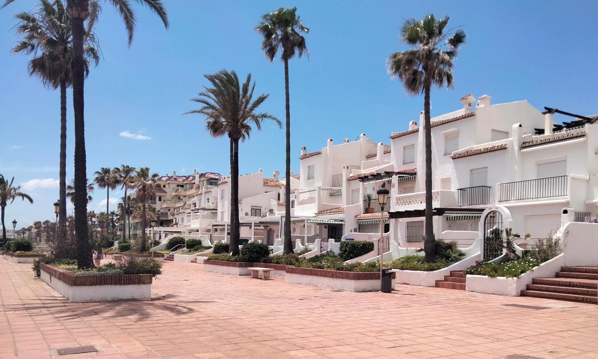 Apartamento Primera Linea De Playa Manilva Exterior foto